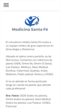 Mobile Screenshot of medicinasantafe.com